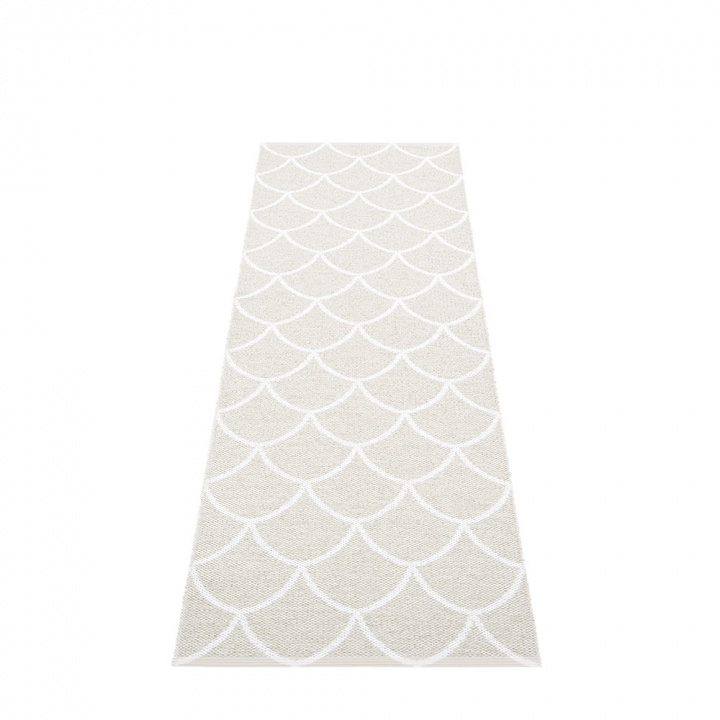 Kotte matta - fossil grey/white 70x150 cm